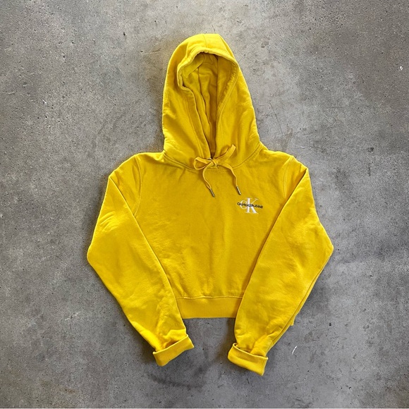 Calvin Klein cropped hoodie - Picture 1 of 3